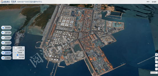 港口资产空间可视化PIM系统